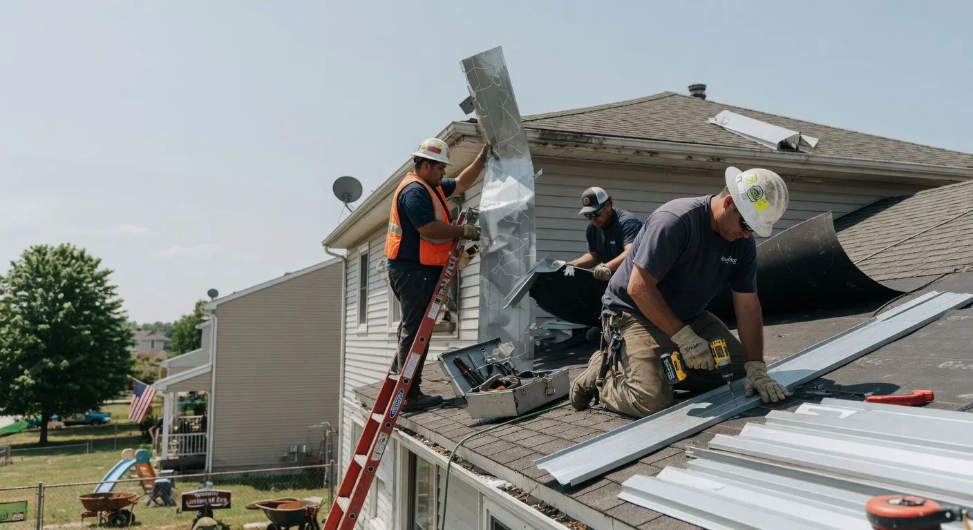 Metal Roof Repair in Surgoinsville, TN